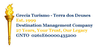 Grecia Turismo Logo