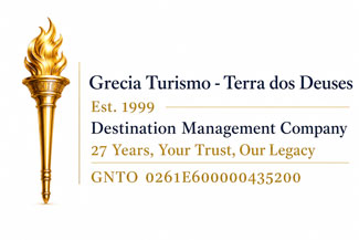 Grecia Turismo Logo